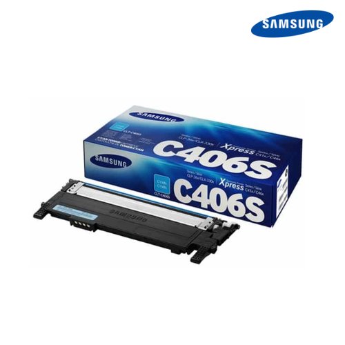 ตลับหมึกแท้-Toner-Original-Compatible-Samsung​​​​​​​-CLT-C406S-406S